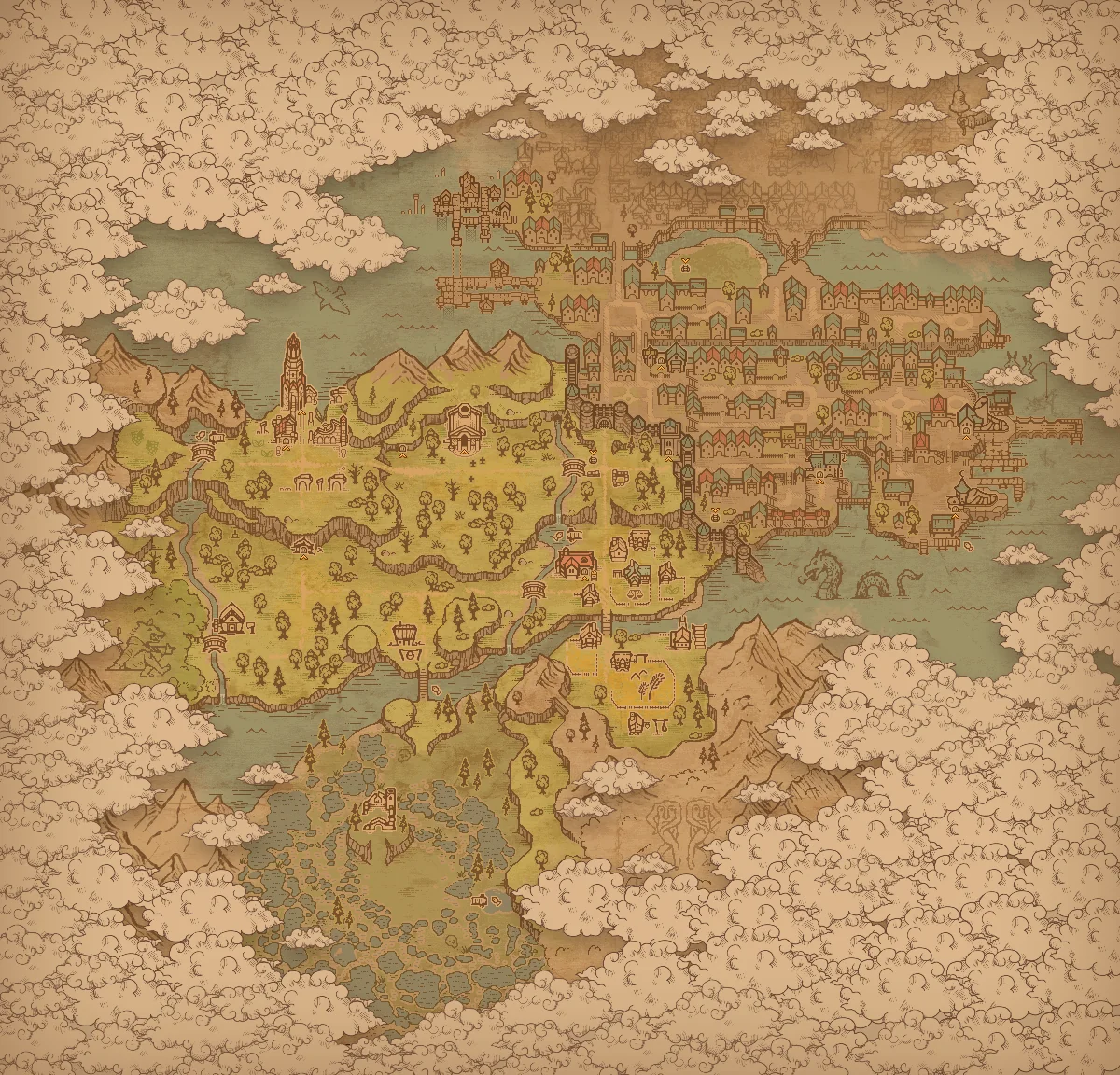 Where to find Gunter, on the world map